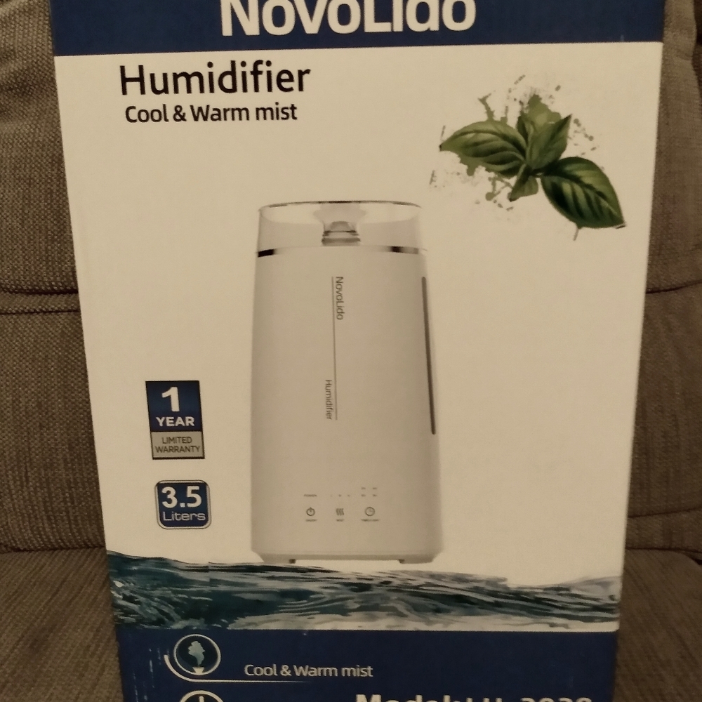 Humidifier cool and warm mist